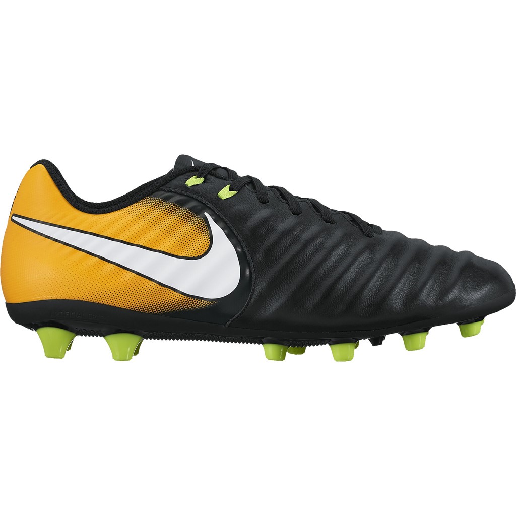 Nike Tiempo サッカーシューズ ブラック/イエロー Nike 897743-008 Nike Tiempo Ligera IV AG-Pro Krampon | Enderspor.com